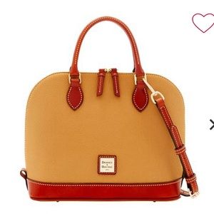 Dooney & Bourke Pebble Grain Zip Zip Satchel